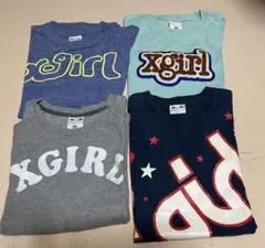 xgirl グレー Tシャツ サイズ02 4枚セット