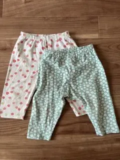 UNIQLO リラックスフィットレギンス　7分丈　100cm 2枚セット