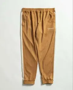 アップルバム　Synthetic Suede Track Pants L