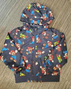 H&M スーパーマリオ柄 フード付きジャケット