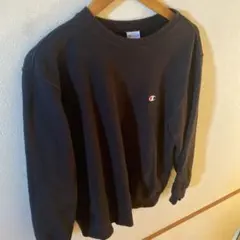 Champion ✴︎ブラック スウェット Lサイズ