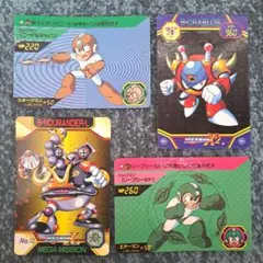ロックマンXメガミッション　ロックマンX2　ロックマン2　カード　レトロ