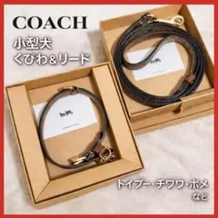 COACH小型犬首輪リードセットS箱付シグネチャー柄型番F26175/76美品 2026年最新】COACH 犬用品の人気アイテム - メルカリ