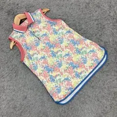 RLX/ラルフローレン【M相当】ノースリーブポロシャツ ゴルフウェア 花柄