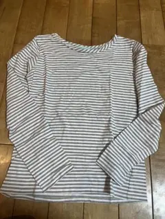 Lindsay ストライプ 長袖カットソー L