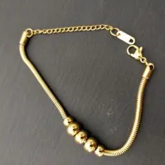 ステンレス製♡スネークチェーン♡ブレスレット