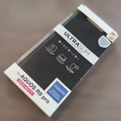 AQUOS R9 pro用 ELECOM ソフトレザーケース　手帳型のサムネイル