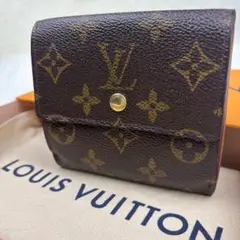 ルイヴィトン モノグラム ポルトモネビエカルトクレディ Wホック財布