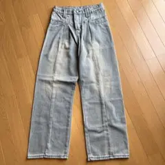 デニムパンツ　Lサイズ　ジーンズ　センター