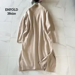 ENFOLD エンフォルド オールインワン リネン ベージュ 38 新品タグ付 