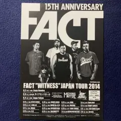 フレーム付き FACT ポスター FACT IS LIFE TOUR 2025 - メルカリ