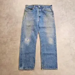 リーバイス501 Levis W38 デニム 青 USA製 90s 18562