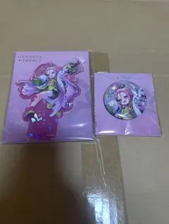 原神　LunaⅠ記念フェア　缶バッジ　アクリルスタンド アイノ