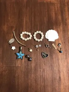 チャームとビーズセット