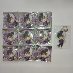 AMPTAKxCOLORS まぜ太 1st 缶バッジ アクリルキーホルダーセット