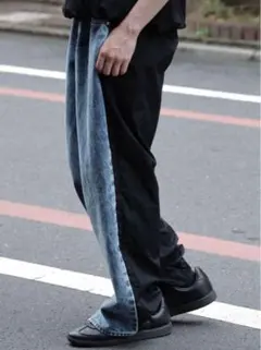 stein nylon combination denim Mサイズ