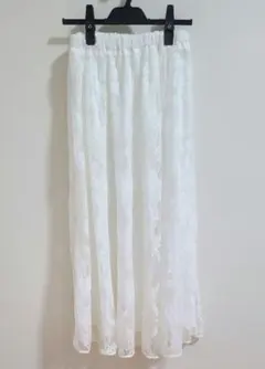 rienda リエンダ レーススカート ホワイト F