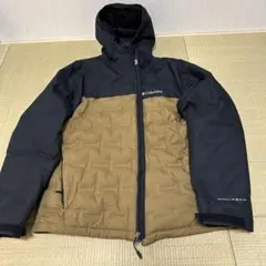 Columbia フード付きジャケット L 黒/茶色