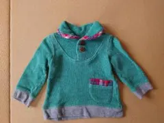 グリーン トレーナー 80サイズ