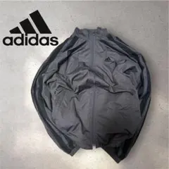 プ*オ様 【00s】adidas テック ナイロンジャケット 万国旗タグ グレー