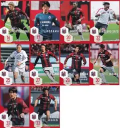 コンサドーレ札幌 2025 オフィシャルカード 10枚 ②