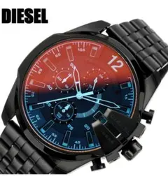 稼働】DIESEL ディーゼル オーバーフロー クロノグラフ DZ-4299 - メルカリ
