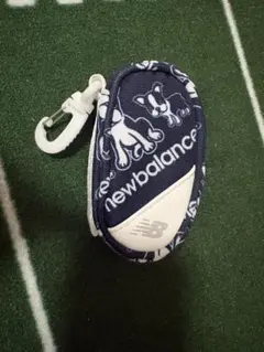 New Balance ボールポーチ ネイビー 犬柄のサムネイル