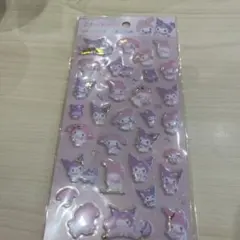 マイメロディ・クロミ ぷくっとシール　新品❗️