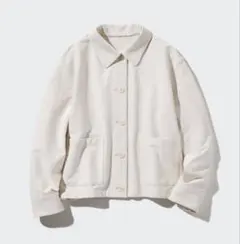 【新品】ユニクロ　ジャージーリラックスジャケット