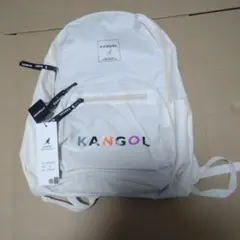 新品（ジャンク品）KANGOL ホワイト リュック・バックパック