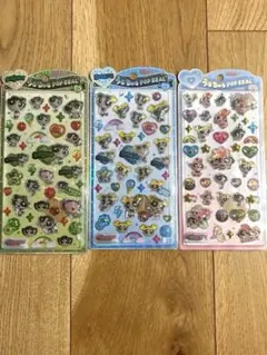 パワーパフガールズ うるちゅるポップシール 3枚セット　パワパフ