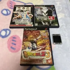 PS2 ソフト3本、メモリーカード8MBセット