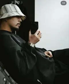 Cootie DOBBY CHAIN STRIPE BUCKET HATのサムネイル