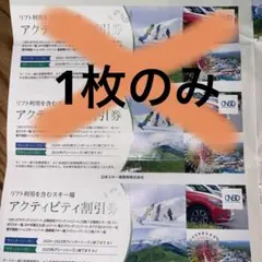 日本駐車場開発 株主優待券 （紙チケット）1枚