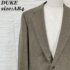 DUKE テーラードジャケット AB4 ウール ブラウン系【11577】のサムネイル