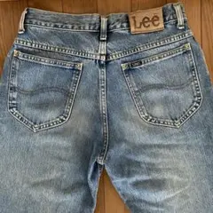 お値下げ。90s Lee STRAIGHTデニム ジーンズ indigo W30のサムネイル