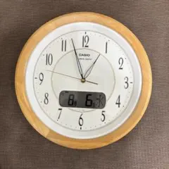 CASIO カシオ 電波掛け時計 IC-1120NJ 美品