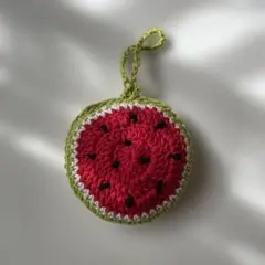 ハンドメイド　ペットボトルホルダー　すいか