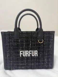 2025年最新】furfur ツイードロゴトートバッグの人気アイテム - メルカリ