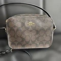 【美品】COACH ショルダーバッグ シグネチャー柄