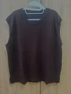 【値下げ】LOWRYSFARM ICEWE ニットノースリ