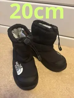 ⭐︎ノースフェイス ヌプシ ブーティ⭐︎ 20cm ブラック スノーブーツ