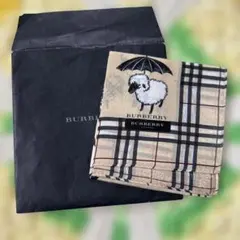 BURBERRY ハンカチ 羊 傘 チェック柄のサムネイル