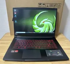 超美品 MSI ゲーミングノート Ryzen 7, RX5500M, 144Hz