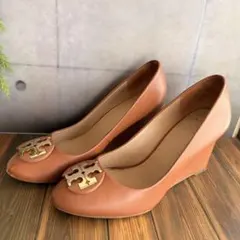 TORY BURCH ウェッジソール パンプス ブラウン　サイズ6のサムネイル