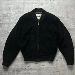 Y2K ジュンメン JUN MEN　レザージャケット　豚革　ma-1 ブルゾン 高 品質ファッション - Y2K ジュンメン JUN MEN レザージャケット 豚革