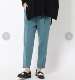 XSサイズ テーパードパンツ ザショップTK ターコイズブルーのサムネイル