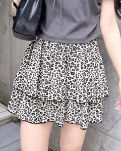 INGNI(イング) レオパードフリルスカパン