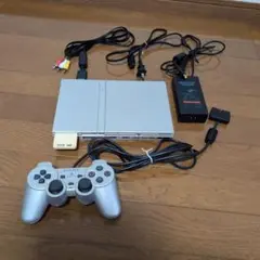 SONY PS2 シルバー 本体 コントローラー付き