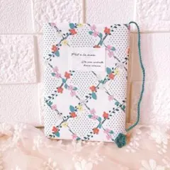 文庫本ブックカバー レトロトレリス